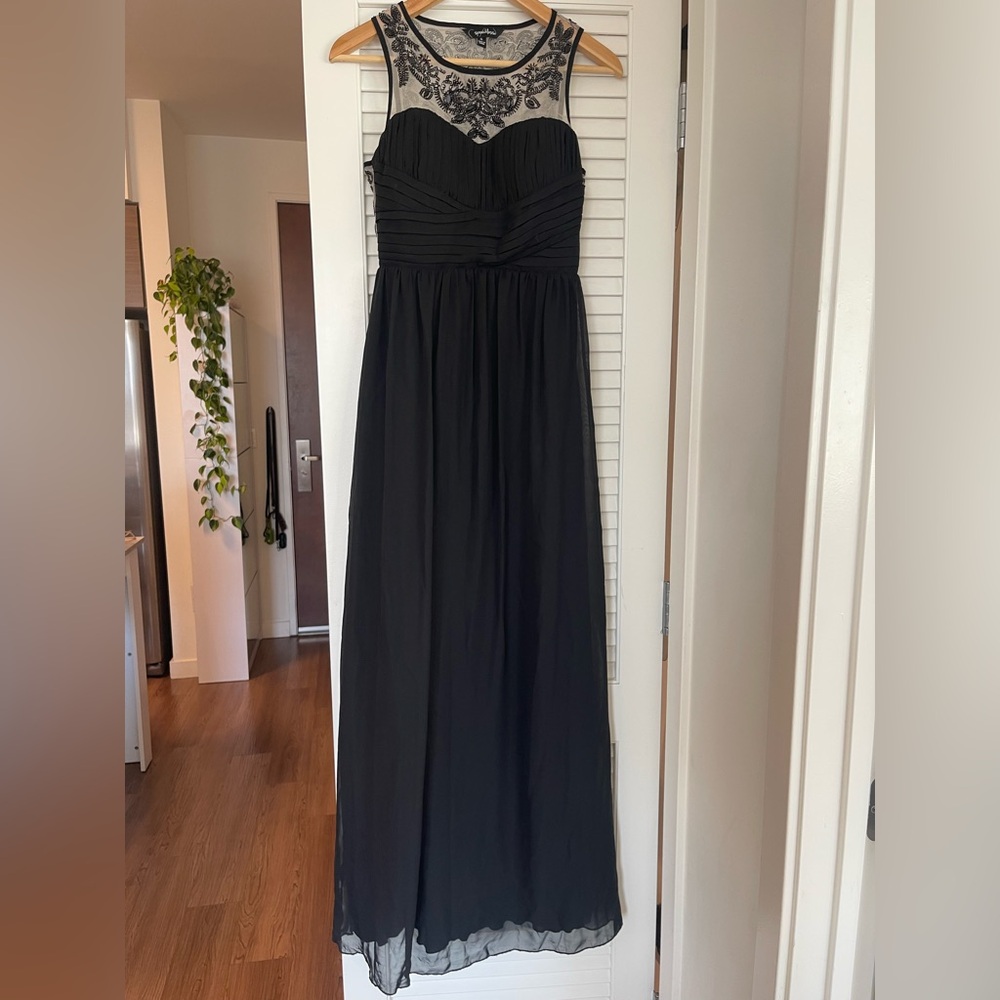 Speechless Black Dress Gown
